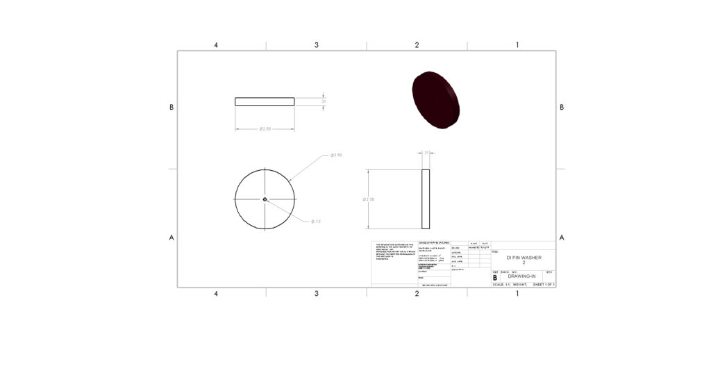 Dial Indicator Pint Washer Schematic