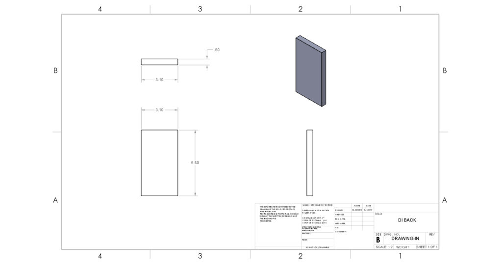 Dial Indicator Back Schematic X10
